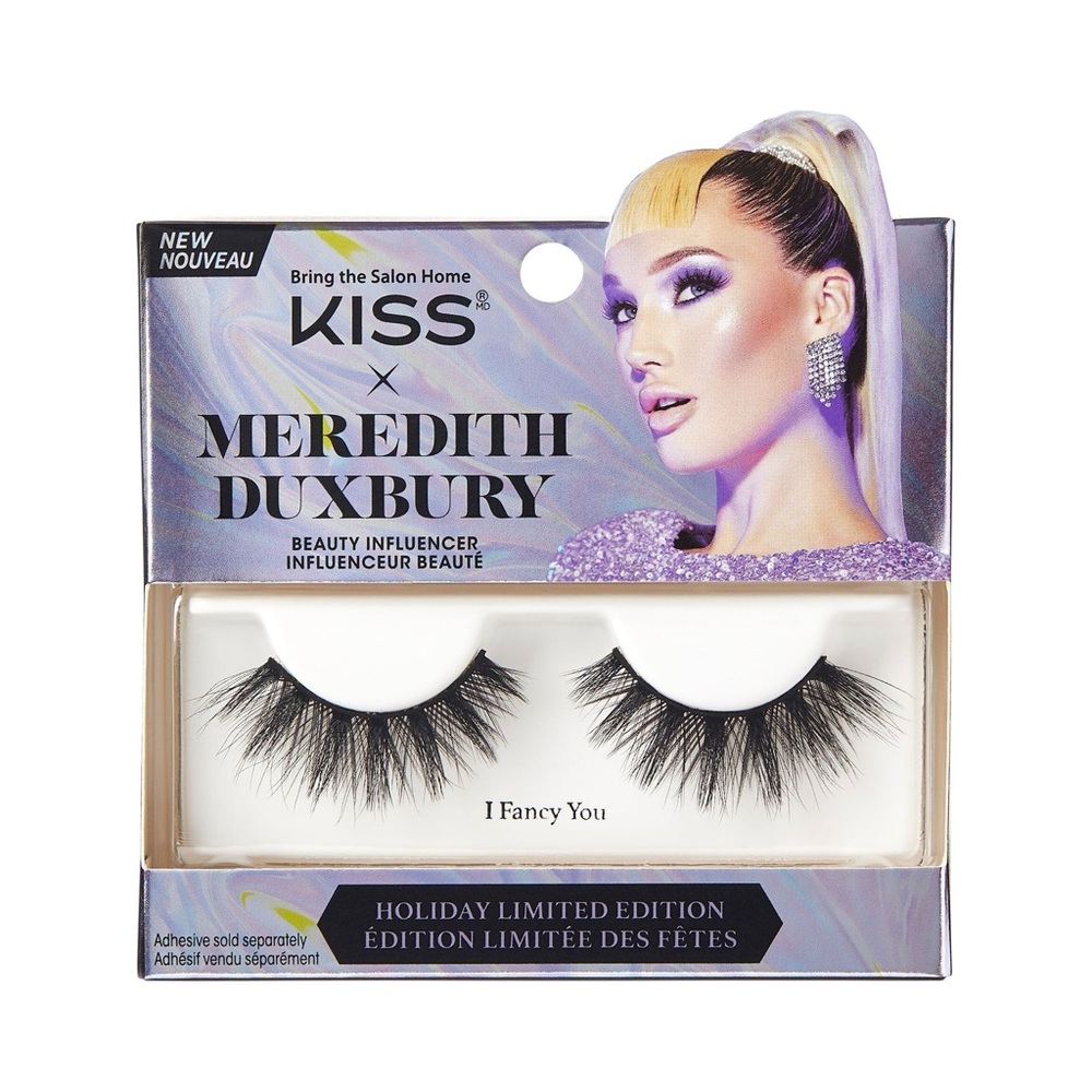 ‘I Fancy You Eyelashes, 1 Pair- Holiday Limited Edition-KISS x Meredith Duxbury